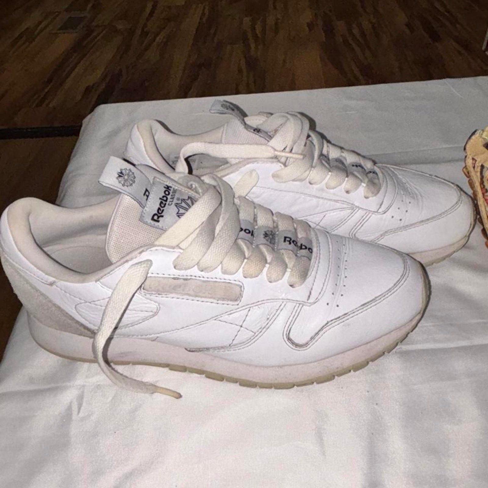 White Reebok Sneakers Reebok Trainers